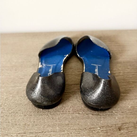 Jeffery Campbell Havana D’Orsay Flat in Black Sparkle - Size 7 - Picture 5 of 7